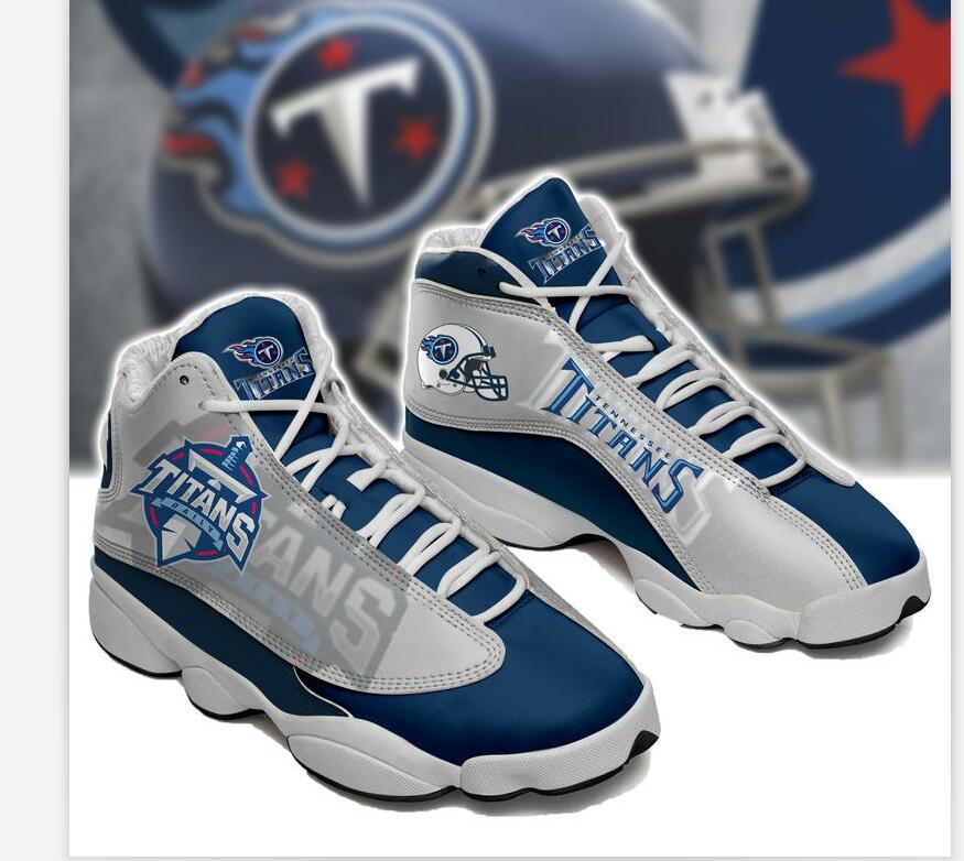 Women's Tennessee Titans Limited Edition JD13 Sneakers 005